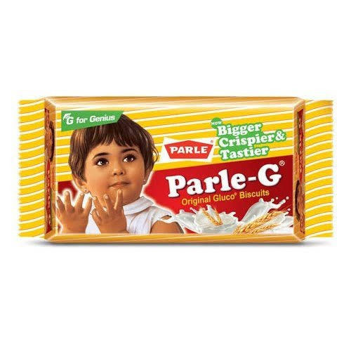 70 Grams Food Grade Rectangular Crispy And Tasty Glucose Parle-G Biscuits