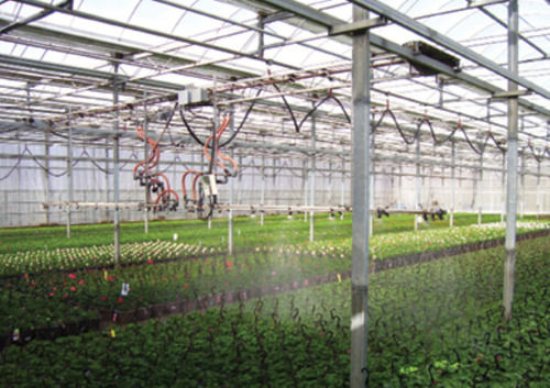 Sheet Metal Greenhouse Misting System