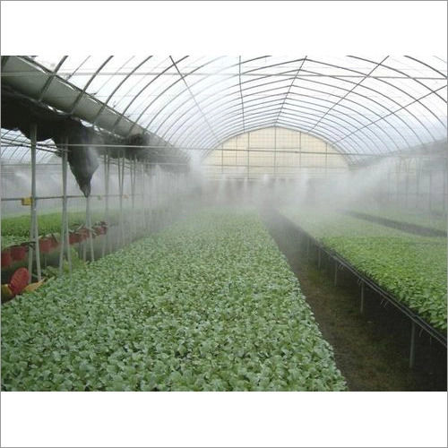 Greenhouse Misting Cooling System - Sheet Metal, 220V Electric Power | Automatic Rust Proof Design, 1 Year Warranty, Industrial Usage