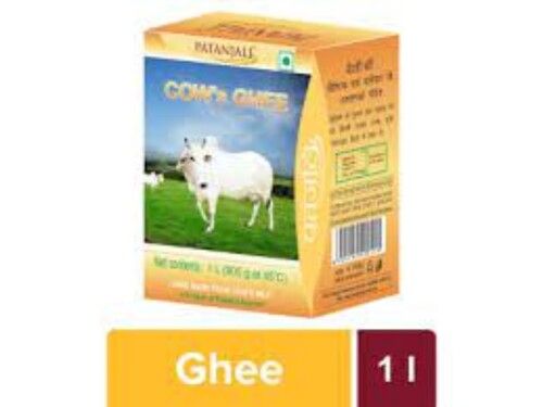 Patanjali 100 Percent Pure And Fresh Cow'S Ghee (Pack Size 1 Ltr)