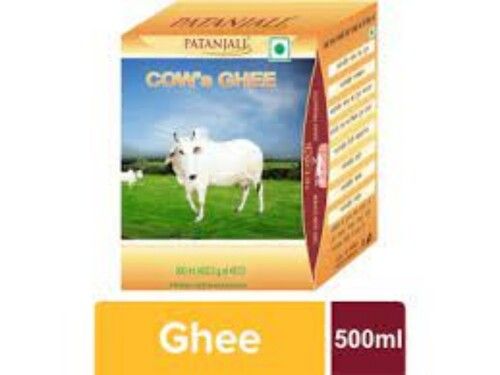 Patanjali 100% Pure And Fresh Cow'S Ghee (Pack Size 500 ml)