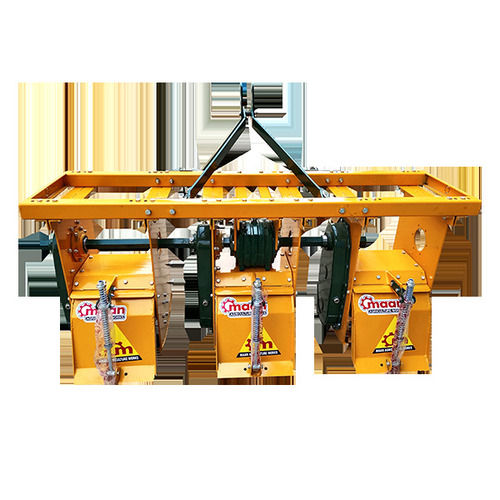 Yellow Sugar Crane Rotatory Tiller With 2-5 Inches