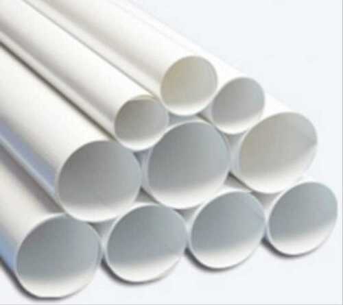 White Pvc Electrical Conduit Pipes, For Industrial Use Application: Structure Pipe