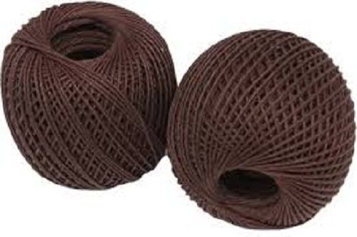 Quick Dry 100% Premium Quality And Light Weight Dark Brown Color Fancy Cotton Blended Yarn