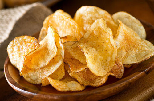 100% Pure Fresh Nutrient Enriched Ready To Eat Fried Salted Potato Chips