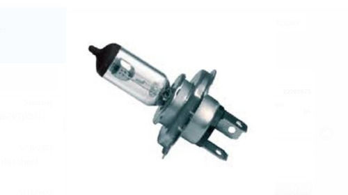 25 Watt Gray Aluminum Warm White Input 12 Voltage Motorcycle Headlight Bulb