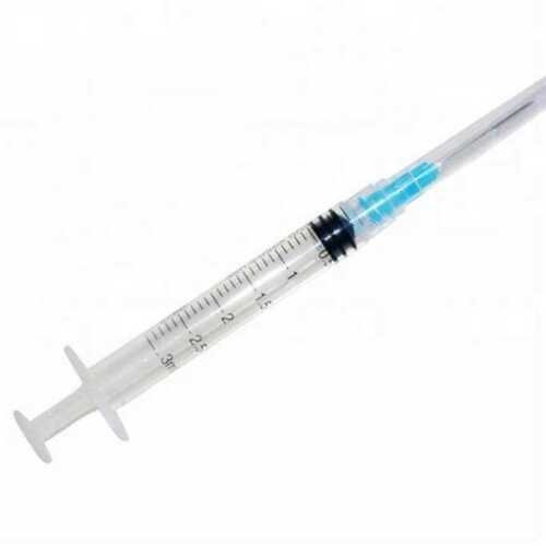 2ml Plastic Single-Use Auto Disable Syringe With Stainless Steel Needle For Hospital Use