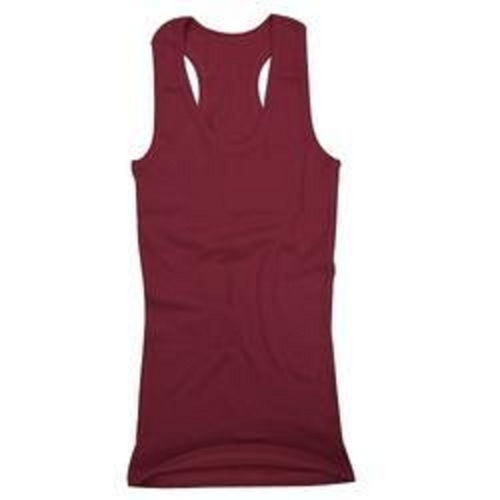 Brown Sleeveless Round Neck Cotton Vest For Men - Size L/XL/S | Breathable, Quick Dry, Sun Protection, Stylish Design