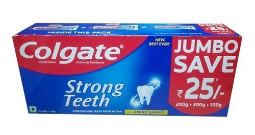 Cavity Protection Cool Mint Strong Teeth Colgate Toothpaste Packaging Size: 500 G