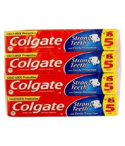 Cavity Protection Strong Teeth Tube Mint Hotel 12gram Colgate Packaging Size: 576