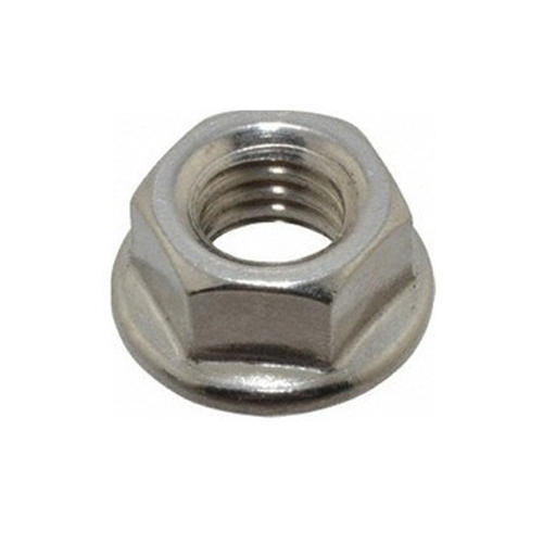 Corrosion Resistant Industrial Application Mild Steel Hexagon Flange Nuts 