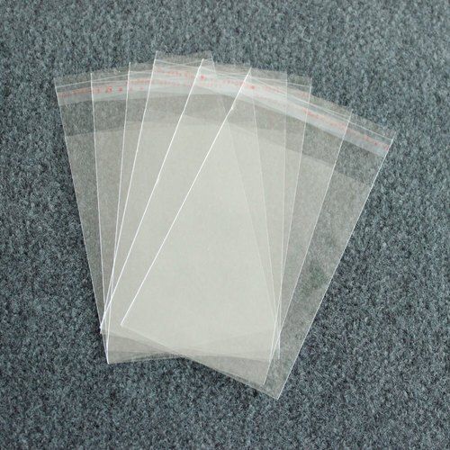 Plain Transparent Lightweight Reusable Waterproof And Eco Friendly Plastic Carry Bag