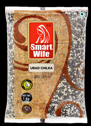 Smart Wife Indian Popular Dried High Protein Urad Chilka Dal, 1 Kg Pack