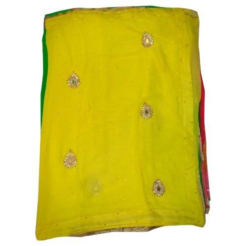 Art Silk Multi Colour Net Party Wear Soft And Comfortable Easy To Wash Fancy Sarees With Blouse Set