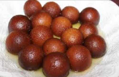 100% Tasty Delicious Mouth Watering And Healthy Hygienically Processed Gulab Jamun Carbohydrate: 25 Grams (G)