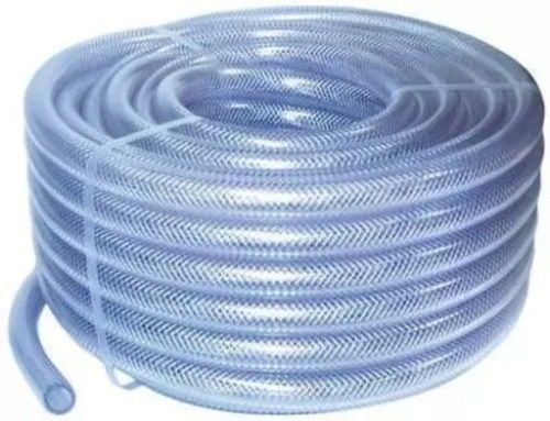 White 6 Mm Transparent Flexible Pvc Pneumatic Hoses With 30 Meter Length