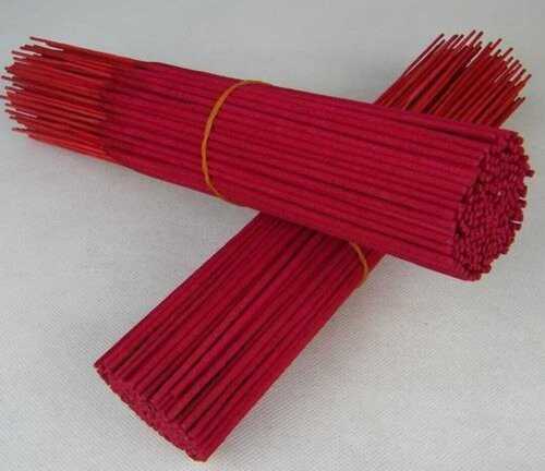 Eco-Friendly Non-Toxic And Charcoal Free Natural Fragrance Pink Raw Agarbatti Incense Sticks