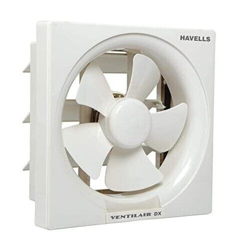  Havells Ventil Air Dx 250 Mm वॉल माउंटेड व्हाइट एग्जॉस्ट फैन ब्लेड सामग्री: प्लास्टिक 