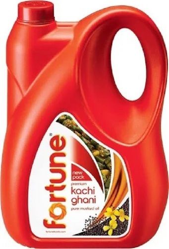 Healthy And Pure Kachi Ghani Fortune Mustard Oil , Pack Size 5 Liter 