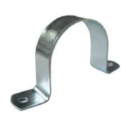 Heavy Duty Ms U Silver Stainless Steel Tube Strap Clamp 9 Mm Thickness  Capacity: 50 Kg/Hr