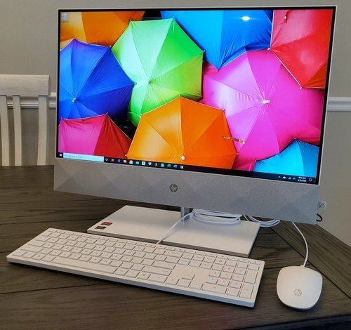 Light Weight And Fast Speed White Color Hp Desktop Computer For Daily Use