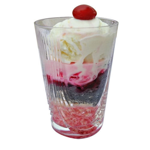 Popular Dessert Topped With Ice Cream And Dried Fruits Falooda Ice Cream