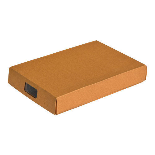  उच्च नमी प्रतिरोधकता के साथ आयताकार आकार के हल्के भूरे रंग के क्राफ्ट पेपर बॉक्स 