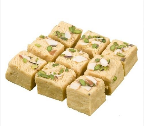 Rectangular Shape Sweeet And Tasty Soan Papdi And Sweet Dessert  Carbohydrate: 17 Grams (G)