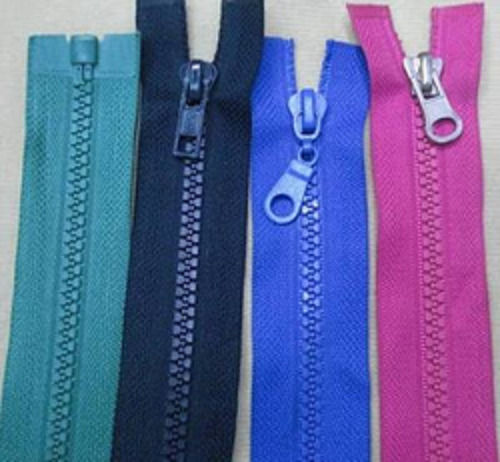 Multi Simple Multicolour Resin Smooth Safe And Easy Zippers For Fashion Savvy