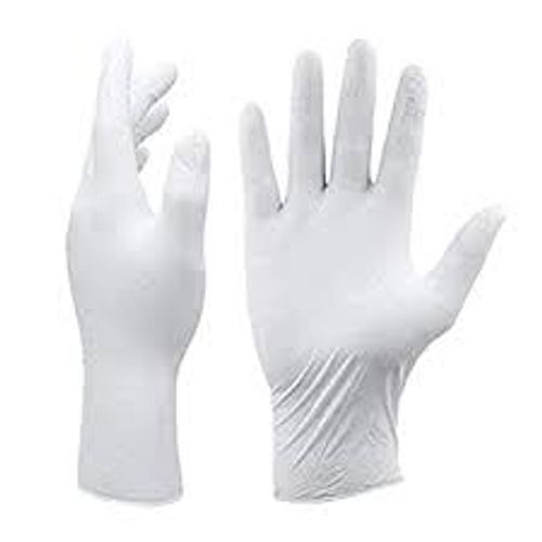 Sterile Oil Resistant Super Quality White Latex Surgical Gloves, Pack Of 100