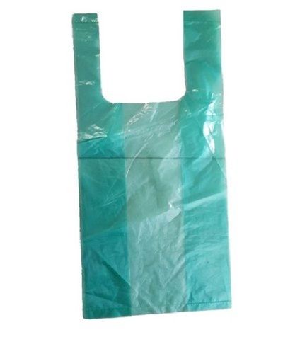 Waterproof And Reusable Lightweight Green Color Flexiloop Handle Poly Bags