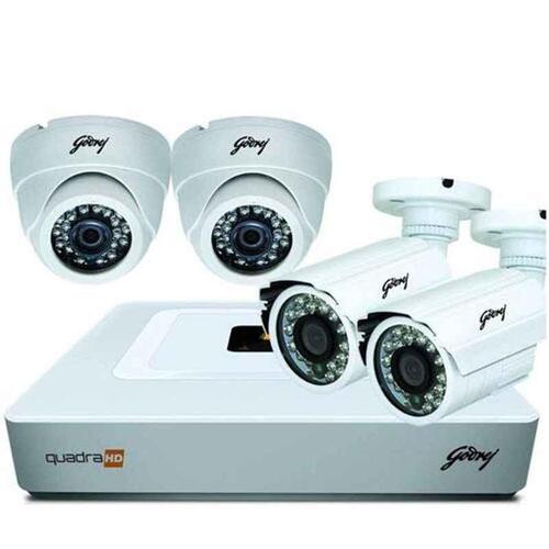 White Water-Resistant Rotatable Cctv Digital Camera For Security Purpose Camera Size: Standard