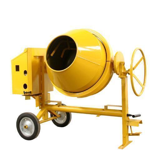 Steel Yellow Portable And Movable Rust-Proof Heavy-Duty Concrete Mixer Machine