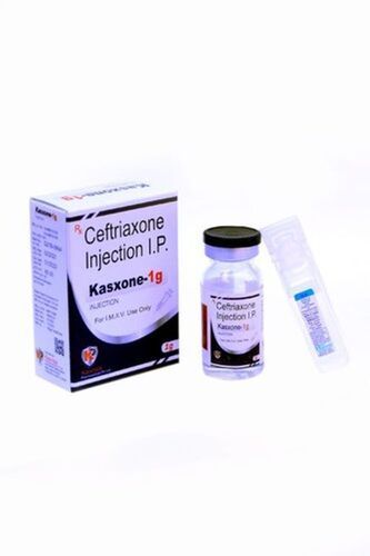 त्वचा और कोमल ऊतकों के संक्रमण के लिए प्रयुक्त Ceftriaxone Injection I.P Kasxone- 1G के लिए अनुशंसित: अस्पताल 