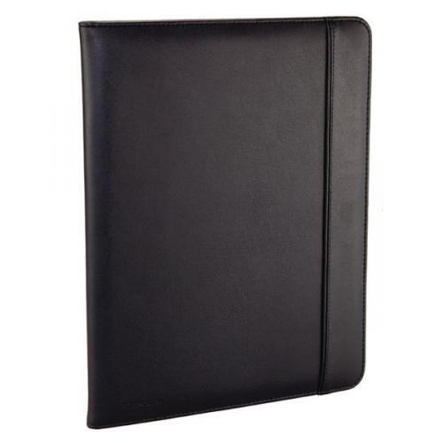 Black A4 Size Light Weight Organised And Safeguard Leather Conference Folder 