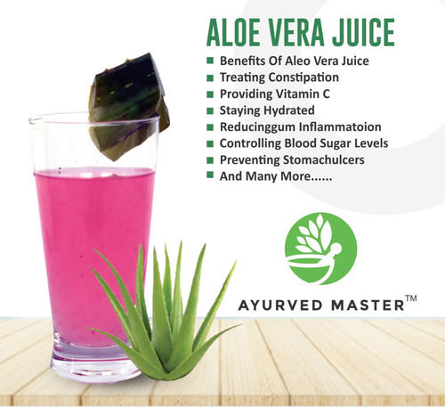 Herbal Product Ayurved Master Antioxidant 100% Natural Aloe Vera Juice, No Artificial Flavor 