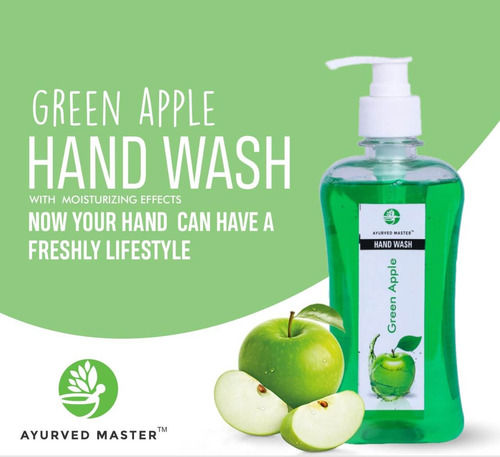 Ayurved Master Green Apple Hand Wash With Moisturizing Effect, 500ML