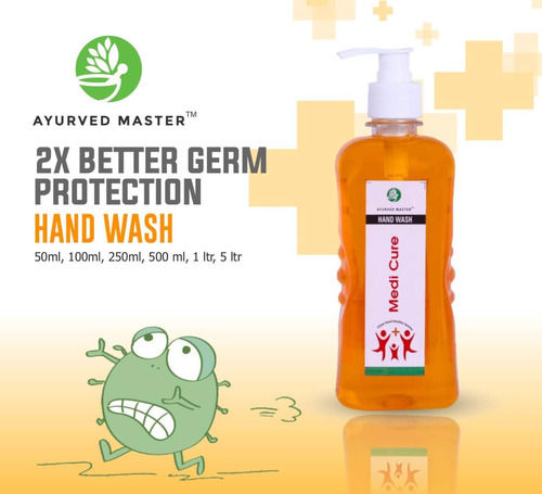Ayurved Master Medi Cure Antibacterial Liquid Hand Wash, 500 ML