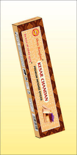 Straight Kesar Chandan Premium Incense Stick For Shop And Home