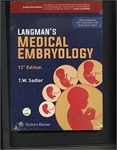 Langmans Medical Embryology Books For Medical Students