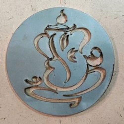 Long Lasting Easy To Clean Ganesha Laser Cutting Metal Wall Hanging For Home