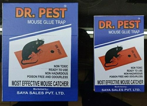 Poison Free Non Toxic And Hazardous Dr Pest Odorless Mouse Glue Trap 