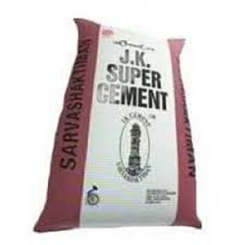 Grey Ppc J.K. Super Cement For Home And Building Construction Use, 50Kg Bag Pack