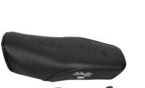 Premium Quality Black Color Two Wheeler Leather Bike Seat For Two Wheelers