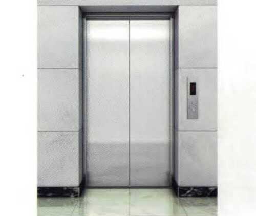 Silver Color Heavy-Duty Stainless Steel High-Speed Commercial Passenger Lift