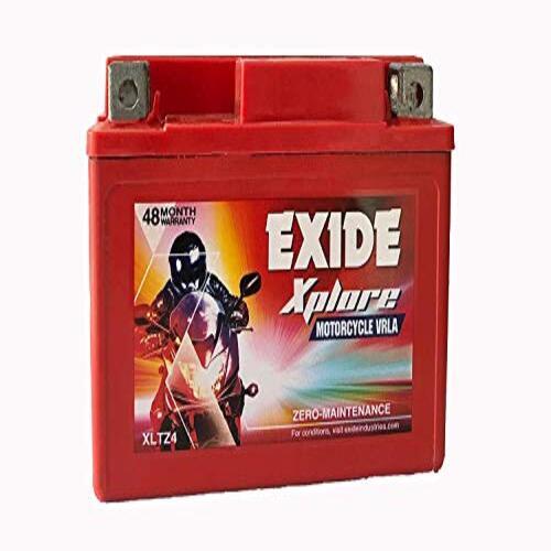 Capacity 4 Ah Current 0.3 Amp Exide Explore Battery For Bikes Nominal Voltage: 12 Volt (V)