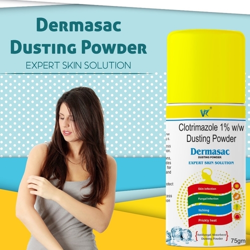 Clotrimazole 1 W/W Dusting Powder For Skin Infection Problem at Best