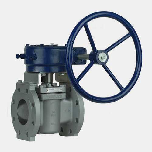 Grey Color Coated And Corrosion Resistant Ptfe Sleeved Lined Plug Valve For Industrial