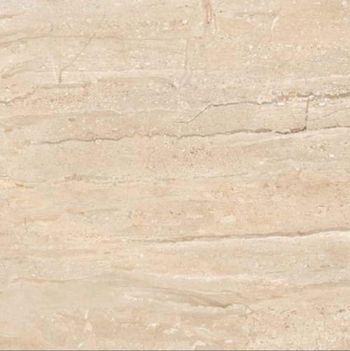 सफेद साफ करने में आसान ग्लॉसी फाइन फिनिश और क्रैक रेजिस्टेंस प्लेन क्रीम सिरेमिक फ्लोर टाइल्स