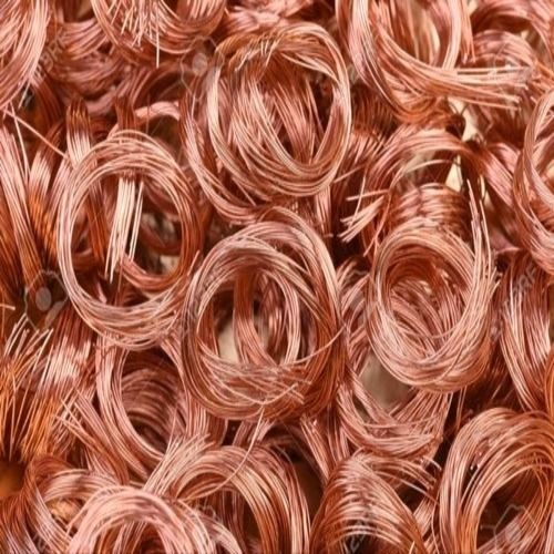 Brown Golden Coloured Strong Quality Aluminium Wire Scrap For Industrial Use